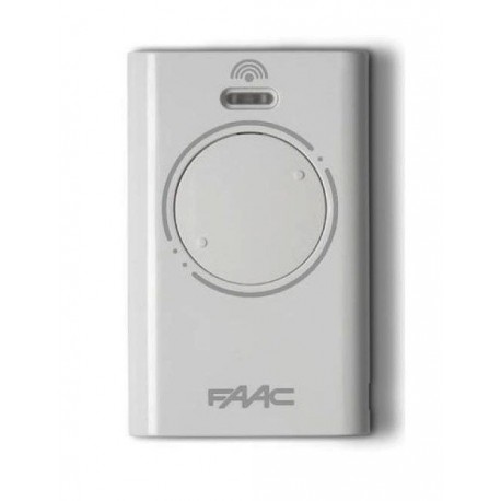 Mando de Garaje FAAC XT2 SLH LR BLANCO. Frecuencia 433Mhz 