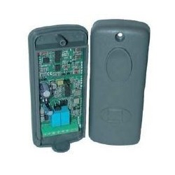 Receptor CAME RE432TW de 2 canales para exterior. Frecuencia 433 MHz