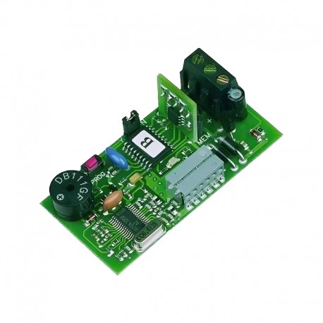 Receptor PUJOL VARIOCODE TRV 255. Frecuencia 433 Mhz. tarjeta enchufable