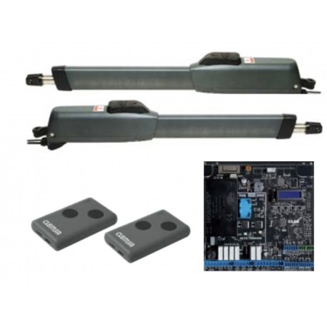 Kit motor CLEMSA AA300 batiente para 2 hojas de hasta 3m