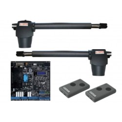 Kit motor CLEMSA AA30 para puertas batientes de 2 hojas de hasta 3m