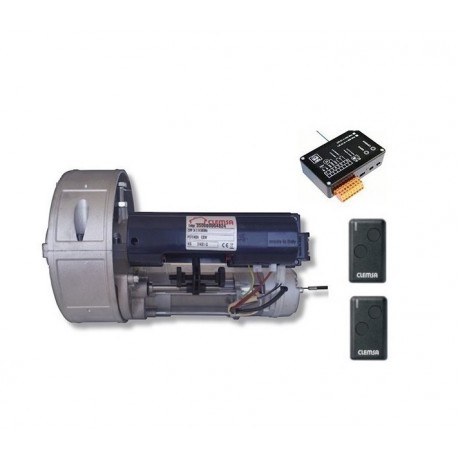 Kit motor CLEMSA AR2581F con freno para puertas Enrollables de 170 Kg