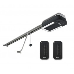 Kit Nice SPIDER 800 puertas seccionales hasta 11,4 m2 y puertas basculantes hasta 12,6 m2 (guía en 2 piezas)